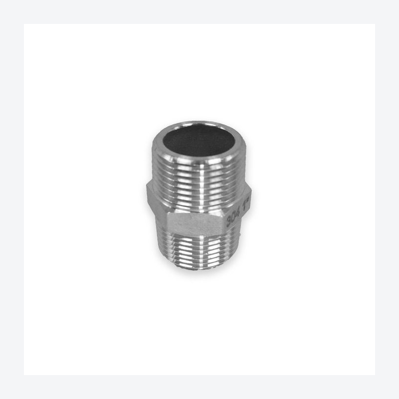 Niple tuerca inoxidable SS316